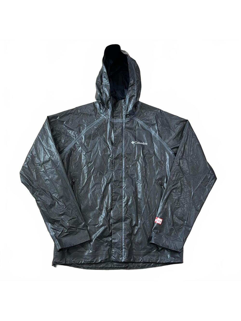 Columbia Mens Outdry Waterproof Rain Jacket Gray Size Medium